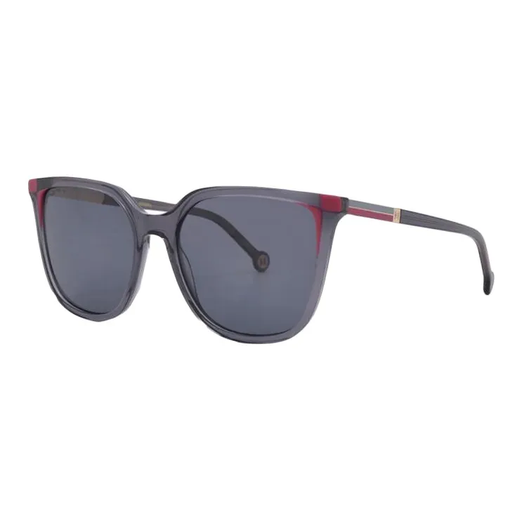 CarolinaHerrera Acetate Irregular Shape Sunglasses Women's Gray-0