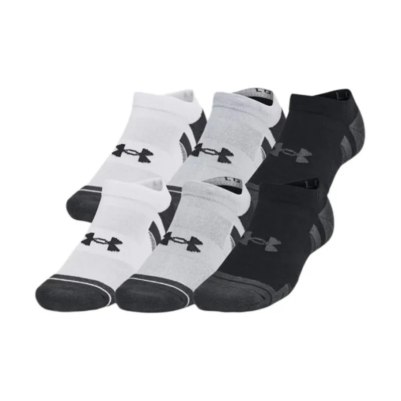 Under Armour PerformanceTech Ankle Socks Unisex 6 Pack-0