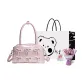 Pink+Exclusive Shopping Bag+Greeting Card+Dried Flower