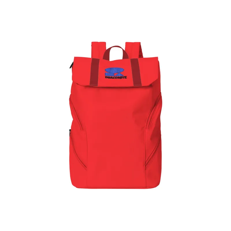 DRACONITE Polyester Students Backpack Regular Unisex Red-0