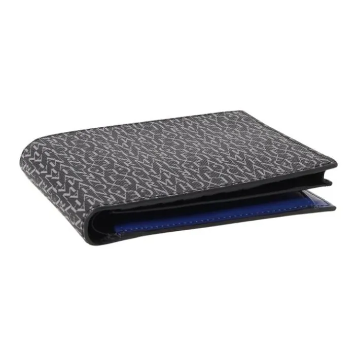 ARMANI EXCHANGEAE Polyester With Cotton Wallet Men's Black-2