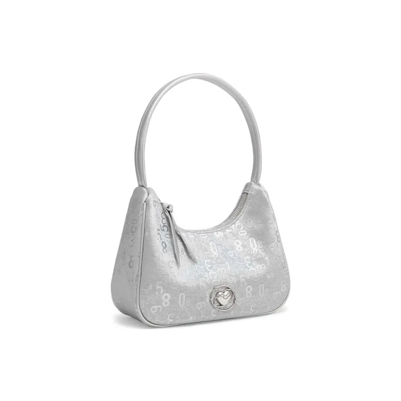 AILUXI PU Handbag Small Size Women's Time Silver-1
