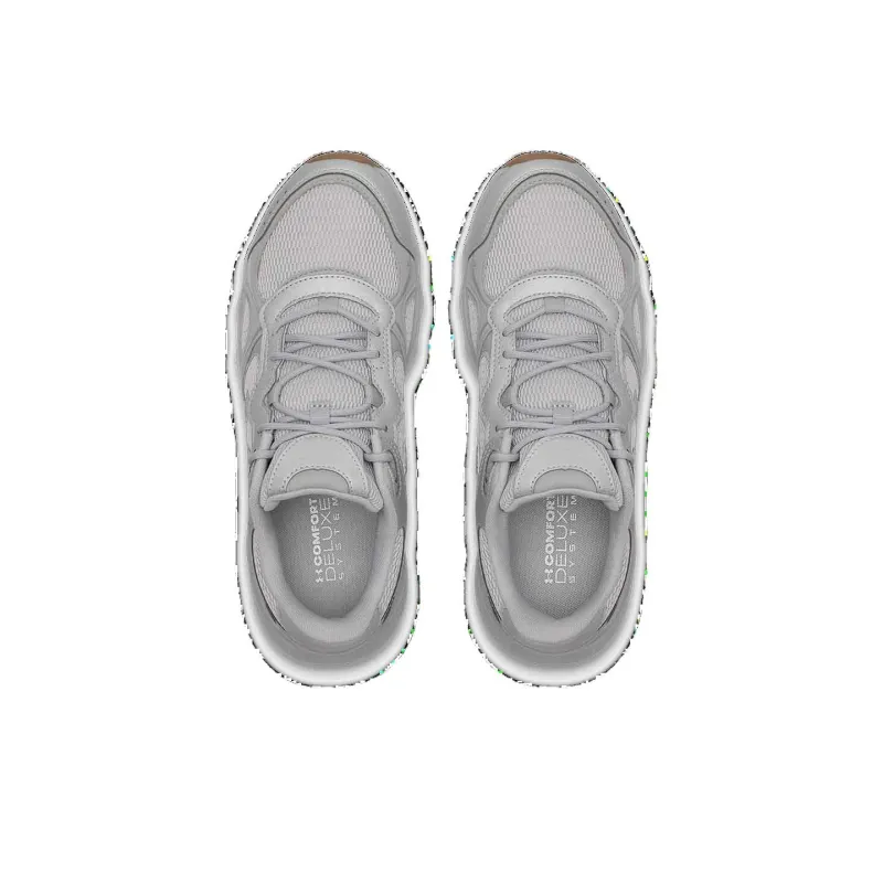 Under Armour Charged Vantage 2 Anti Slip Wear Resistant Low Top Casual Shoes Men's Silver-2