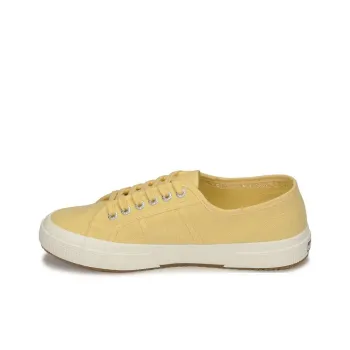 SUPERGA Anti Slip Wear Resistant Low Top Skateboard Shoes Women's Yellow