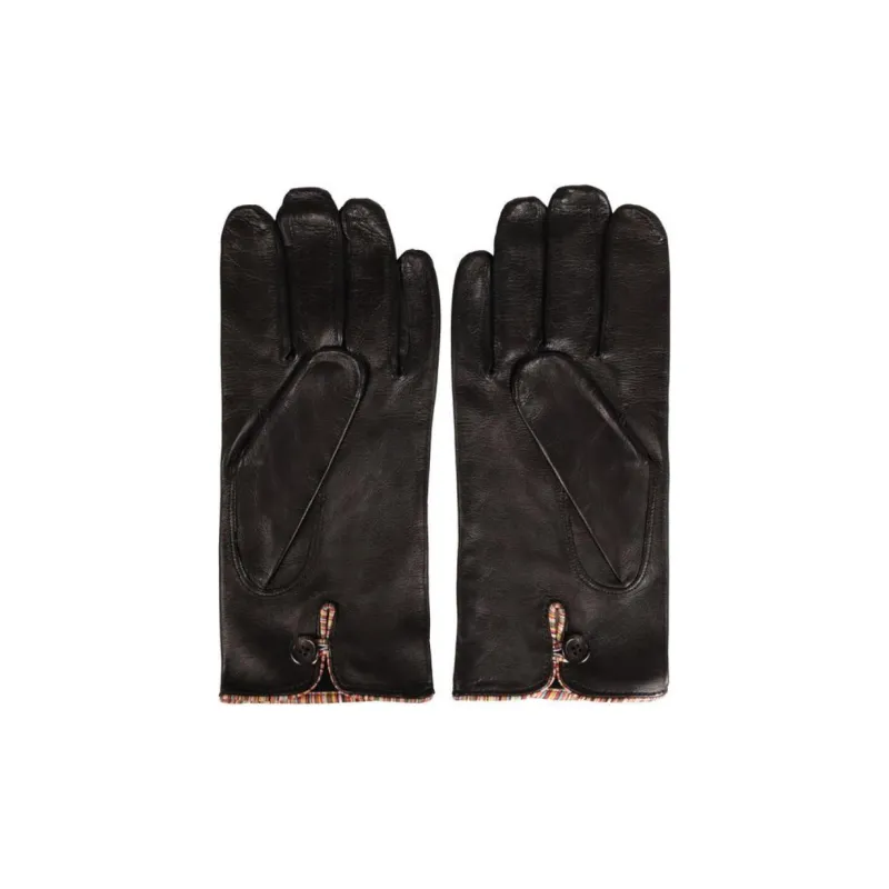 Paul Smith Stripe Detailed Full Finger Golves-1