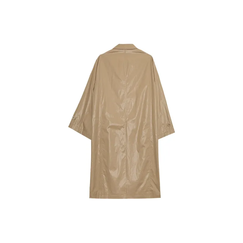 THE SEA LIFE Trench Coat Women's Tea Brown-1