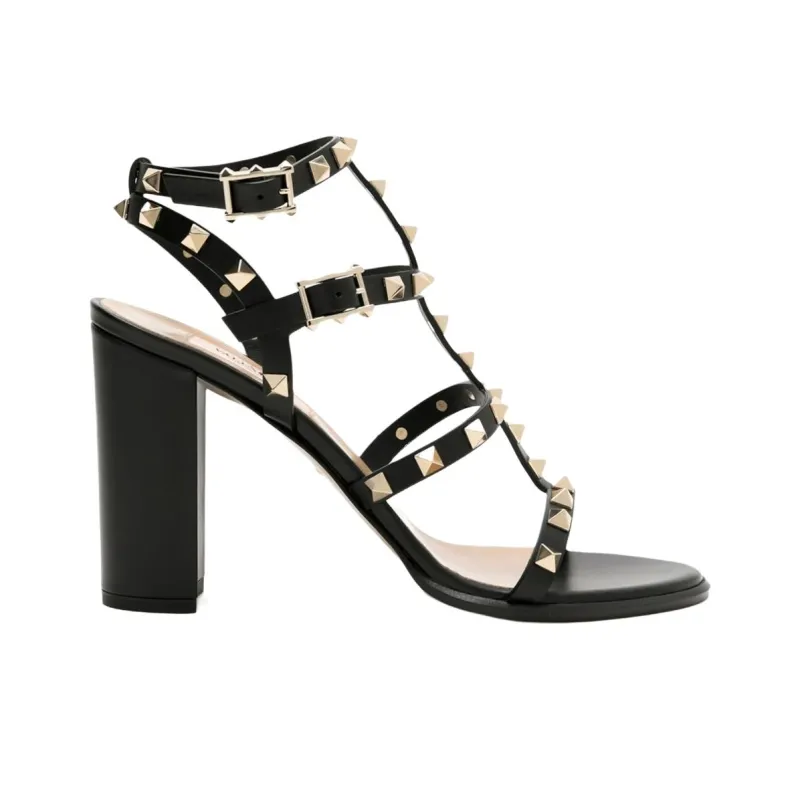 Valentino Garavani Rockstud 90mm Ankle-strap Sandals-1