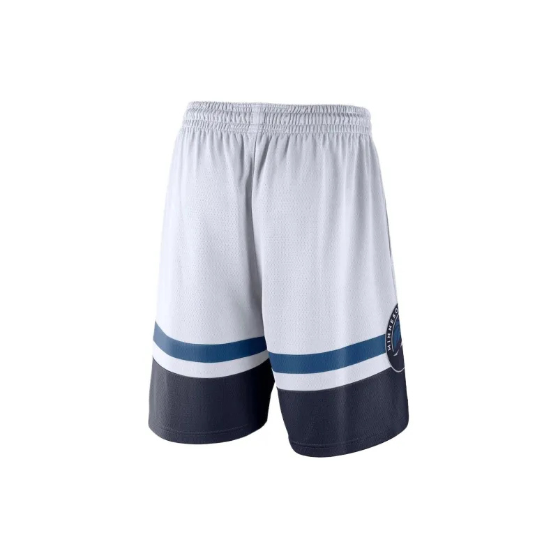 Nike Minnesota Timberwolves Basketball Shorts Men's White-1