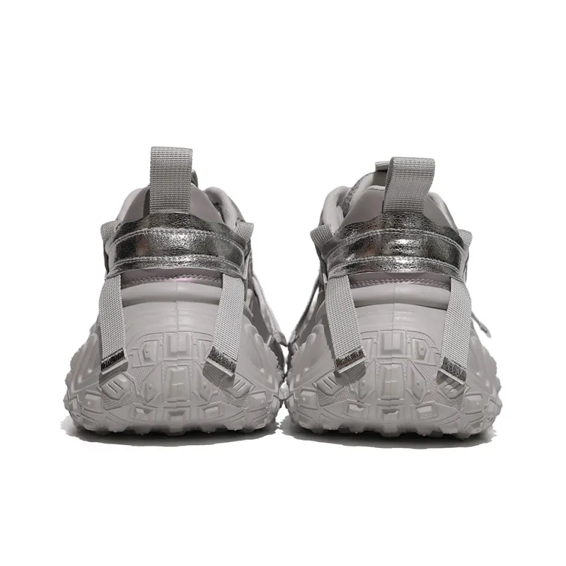 XIAOFAMIAO Breathable Height Increasing Low-Top Chunky Sneakers Women's-4