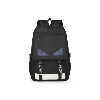 BAODIDAISHU Nylon Fabric Backpacks Regular Men's Black