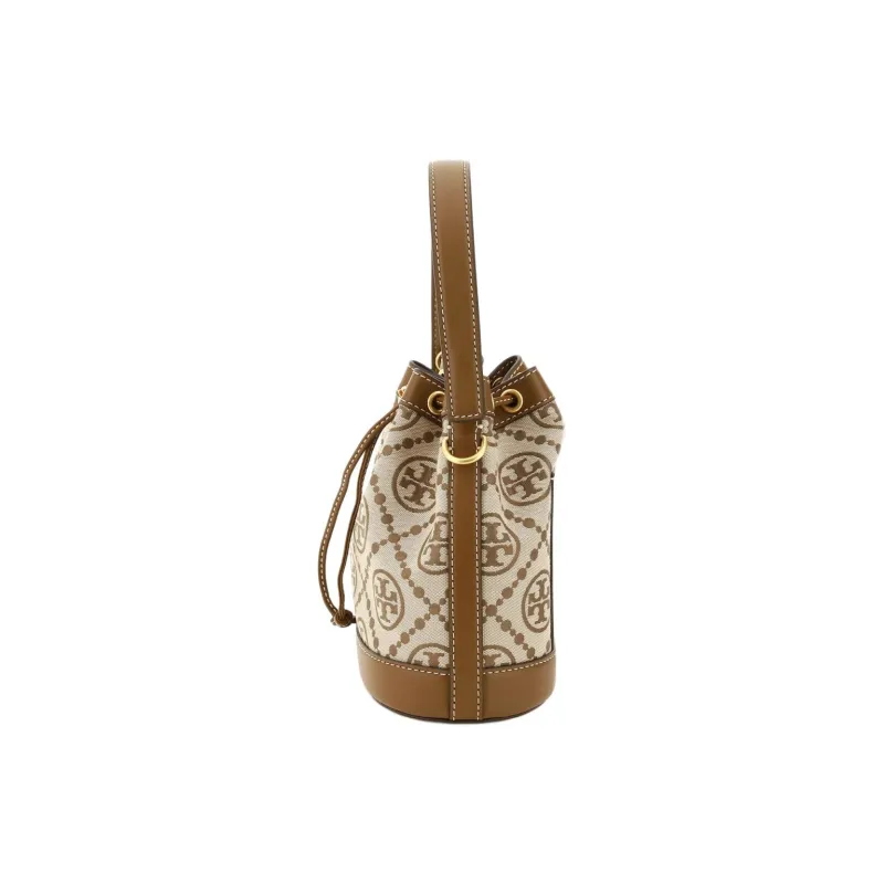 Tory Burch T Monogram Jacquard Bucket Bag-1