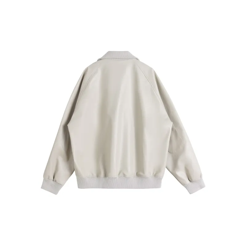 TIKIMOMOKA FW24 Leather Jacket Unisex-3
