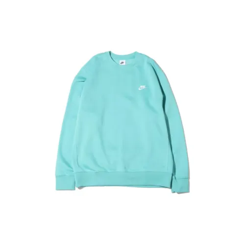 Nike Clothing Sweatshirts Unisex Lake Blue