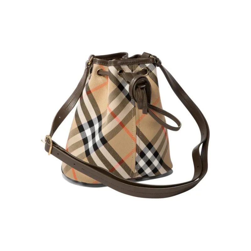 Burberry Check Bucket Bag-1