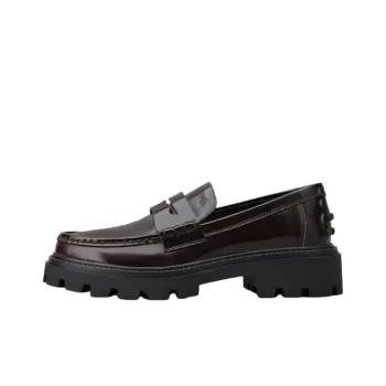 TOD'S Semi patent Leather Loafers