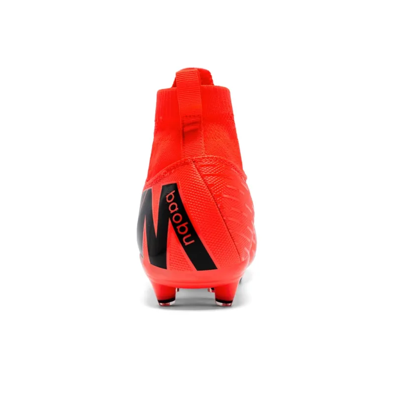 Kuding AG Rubber Short Studs TF Rubber Broken Studs Breathable Coverage Impact-Resistant Soccer Shoes Unisex-25