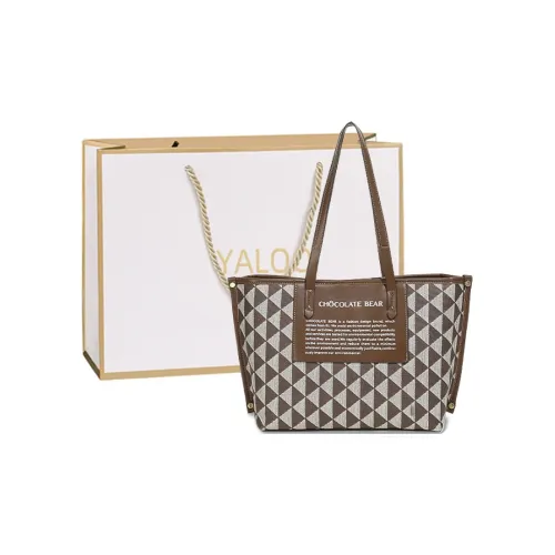 Yalu Polyvinyl Chloride Tote Bag Shoulder Bag Women's Three Roles