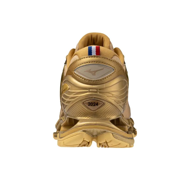 Mizuno Prophecy Ls Anti Slip Wear Resistant Low Top Casual Running Shoes Men's Gold-4
