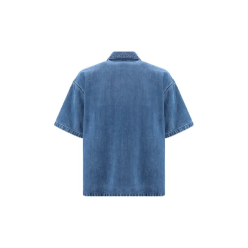 PRADA Shirts Men Blue-1