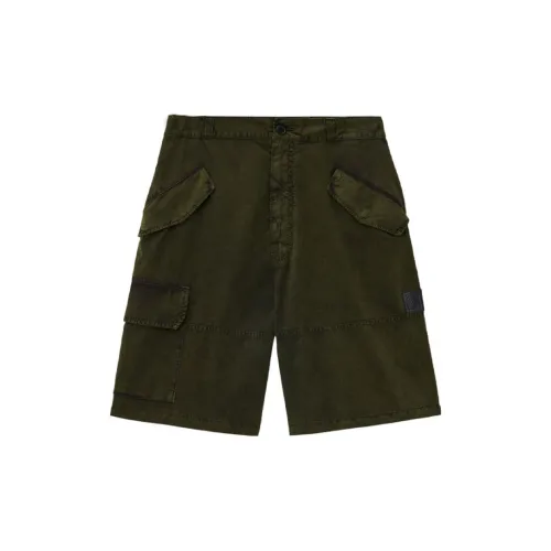 LOEWE Cargo Shorts Men Khaki Green