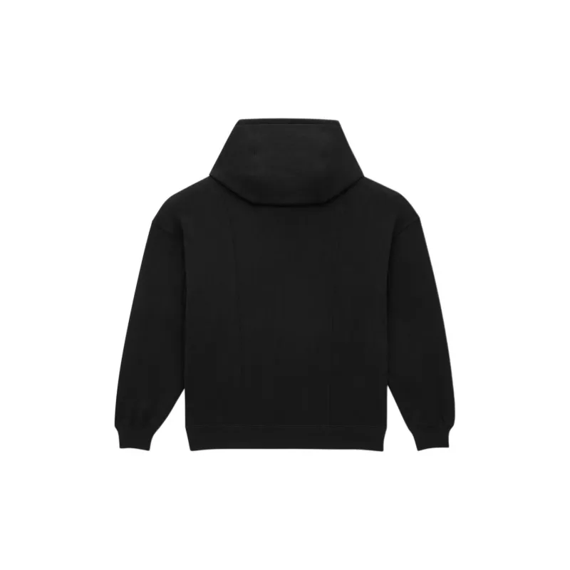 SAINT LAURENT Half Zipped Long Sleeved Hoodie-1