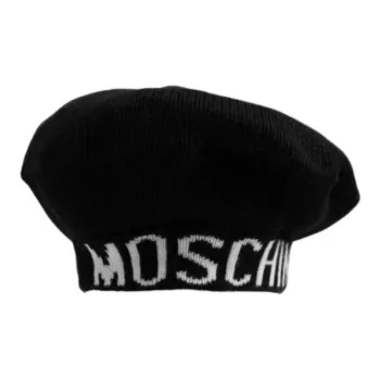 MOSCHINO Wool Berets Women's Black