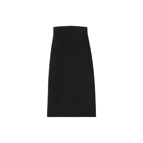 GUCCI Casual Long Skirts Women's Black