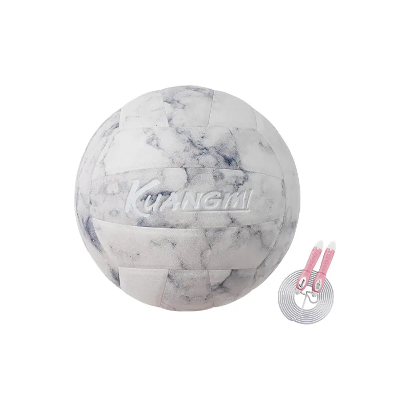 Kuangmi PU Size 5 Volleyball Unisex Fishbelly White-36