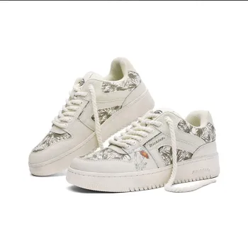 Dickies Hand Painting Series Lightweight Wear Resistant And Slip Resistant Low Top DUNK Skateboard Shoes Men's Apricot