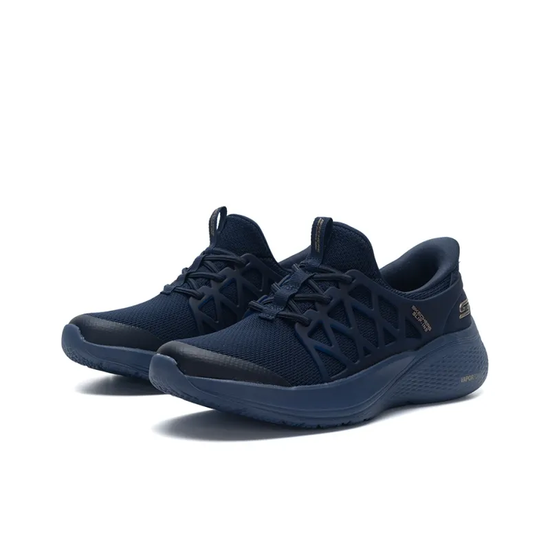 Skechers Bob's Anti Slip Wear Resistant Low Top Casual Shoes Women's Navy Blue-2