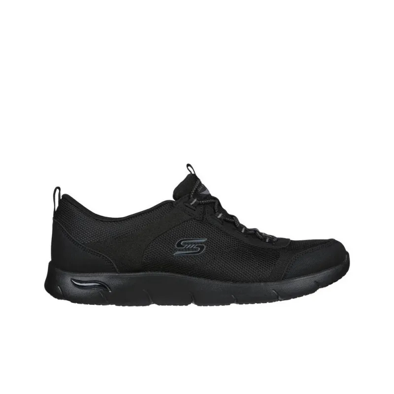 Skechers ARCH FIT REFINE Anti-Slip Wear-Resistant Low-Top Casual Shoes Women's Black-1