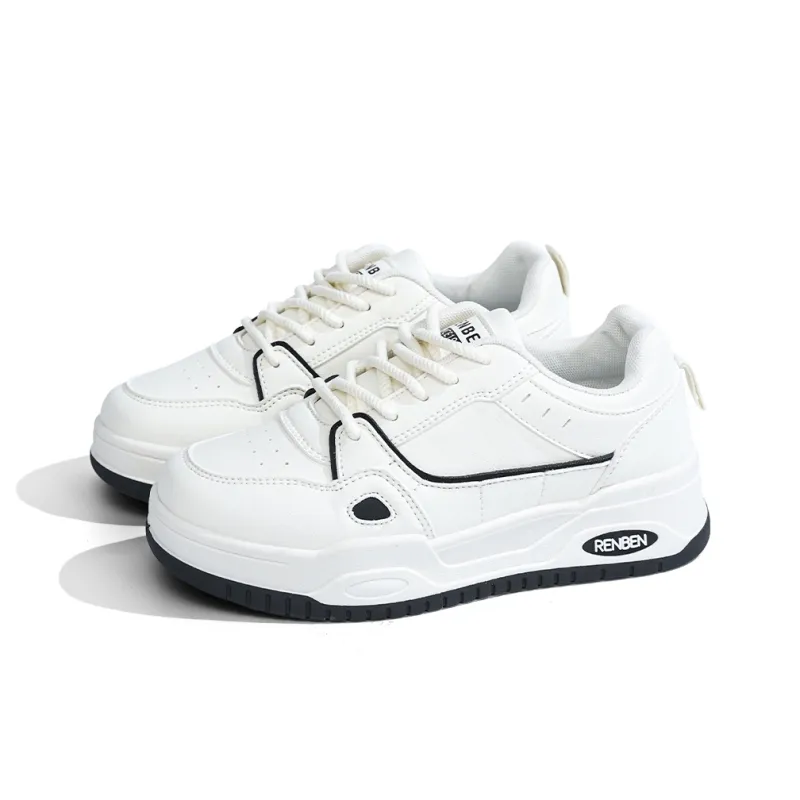 RENBEN Durable Lightweight And Breathable Low-Top Skateboard Shoes Women's-2