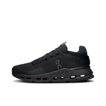 On Cloudnova 2 Anti Slip Wear Resistant Low Top Running Shoes Men's Black