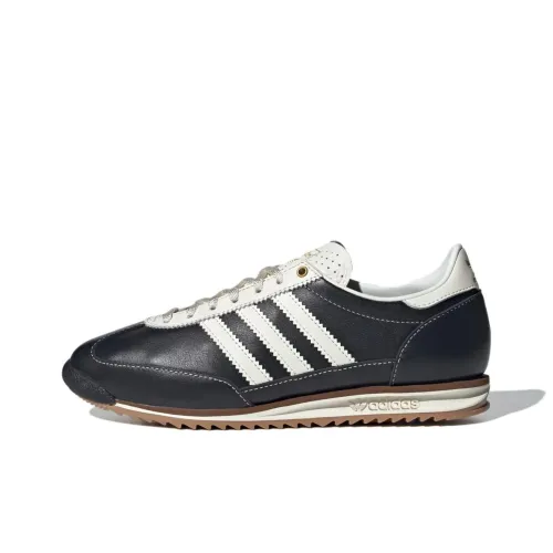 Adidas SL 72 Core Black Leather Women's