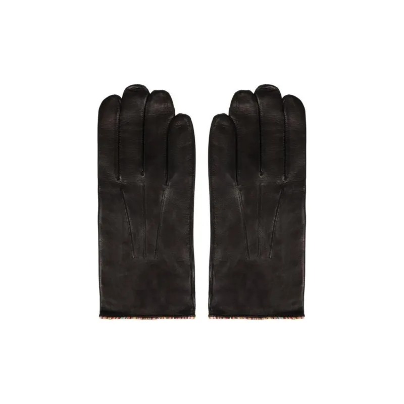Paul Smith Stripe Detailed Full Finger Golves-2