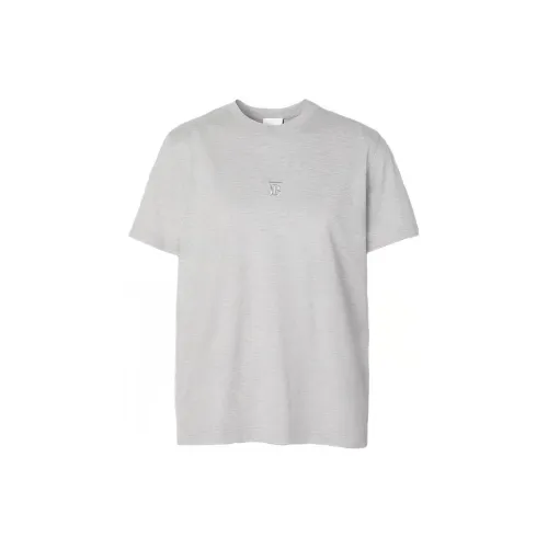 Burberry T-Shirts Women's Light Heather Gray