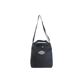 Dickies Canvas Tote Bag Shopping Bag Shoulder Bag Handbag Unisex Black