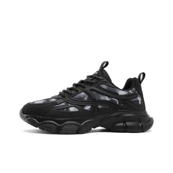 K bird Wear Resistant Cushioning Lightweight Low Top Chunky Sneakers Men's