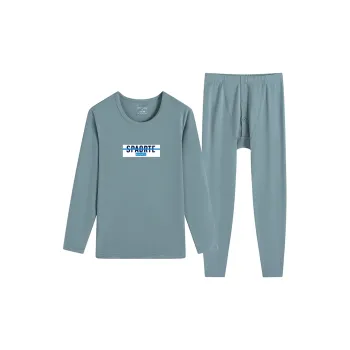 Close-fitting Areas Thermal Set Men's