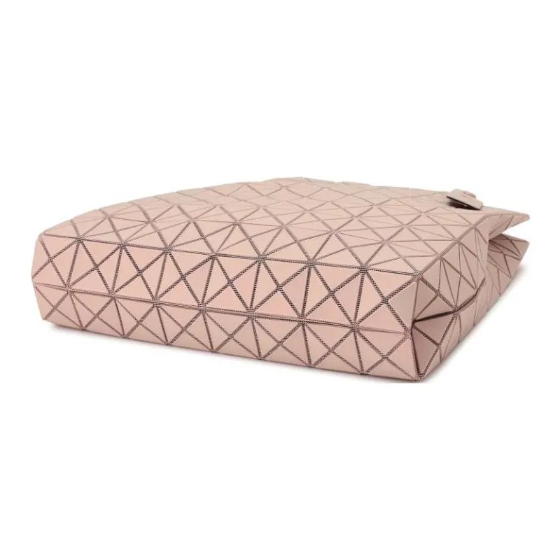 ISSEY MIYAKE Prism PVC Tote Bag Shopping Bag Handbag Women's Pink Beige-6