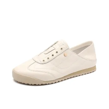 BAFFN Wear-Resistant Low-Top Casual Shoes Women's Ecru