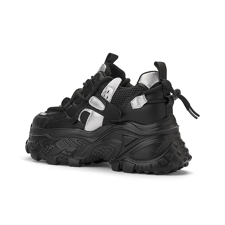 HARSON Wear-Resistant Slip-Resistant Low-Top Chunky Sneakers Women's-33