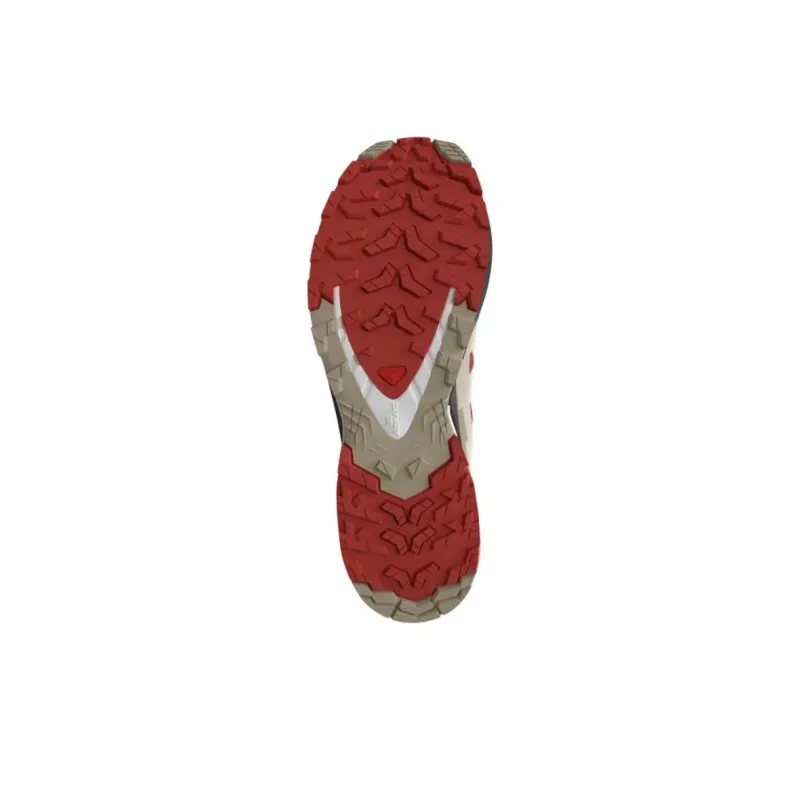 SALOMON XA Pro 3D V9 Cushioned Waterproof And Breathable Low-Top Outdoor Shoes Men's Red-4