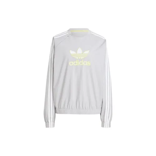 Adidas Originals ADILENIUM Sweatshirts Women's Light Gray