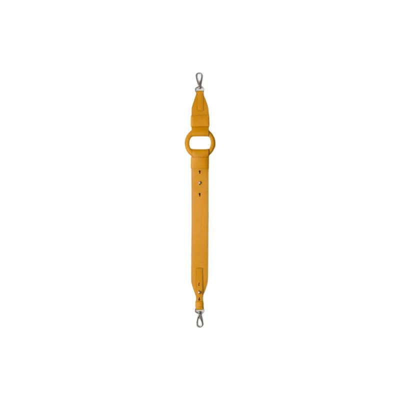 PRADA Saffiano Leather Bag Straps Women's Yellow-0