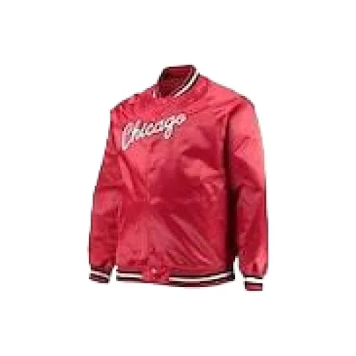 Mitchell Ness X NBA Chicago Bulls Jackets Men Red