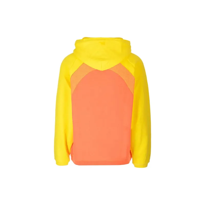ERL Gradient effect Panelled Cotton Hoodie-1