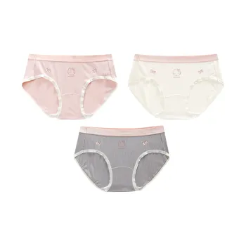 GUKOO x Hello Kitty Sanrio Series Underpants Women's 3 Pack
