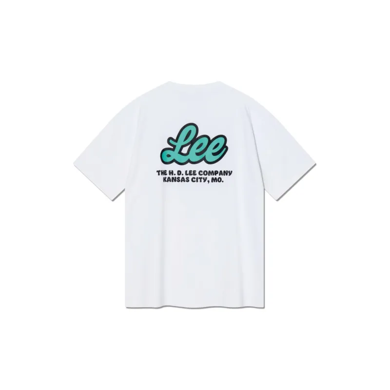Lee T-Shirts Men White-1