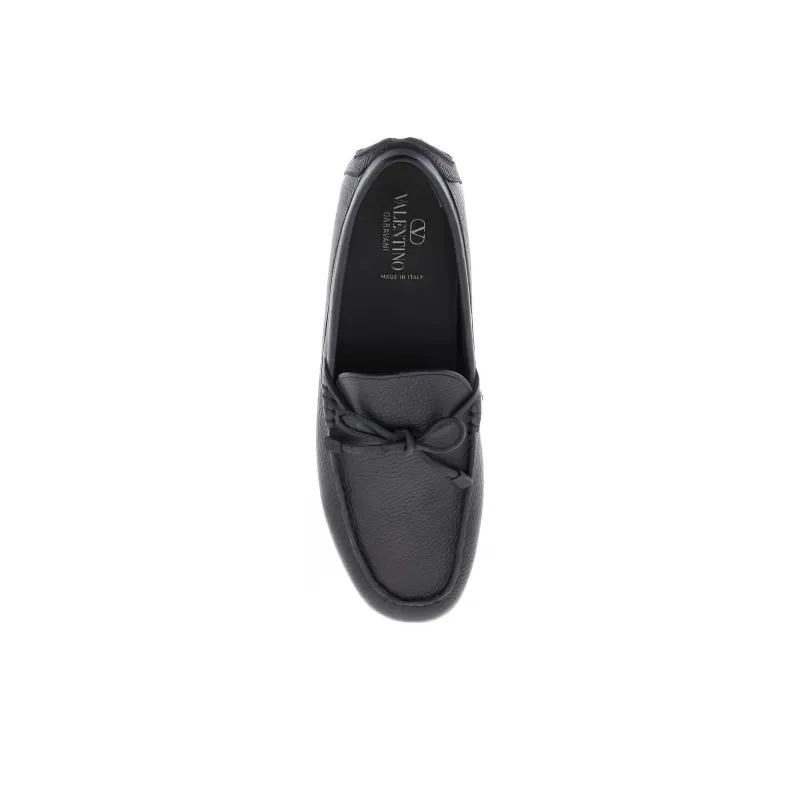 Valentino VLogo Signature Slip On Driving Shoes-2